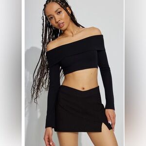 Garage Black Women's Thats Hot V-Waist Skort